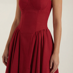 Odette | Corset Midi Dress