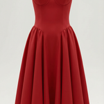 Odette | Corset Midi Dress