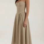 Odette | Corset Midi Dress