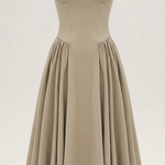Odette | Corset Midi Dress