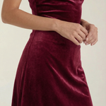 Olive Green Dress with Short Straps