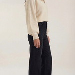 'Pauline' chunky knit sweater with a high neck
