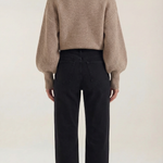 'Pauline' chunky knit sweater with a high neck