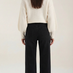 'Pauline' chunky knit sweater with a high neck