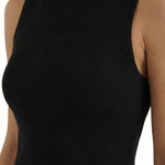 Rain Ribbed Sleeveless Top