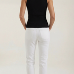 Rain Ribbed Sleeveless Top
