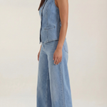 Rhonda Cotton and Denim Set