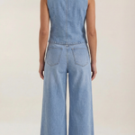 Rhonda Cotton and Denim Set