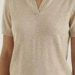 Rita short knit t-shirt
