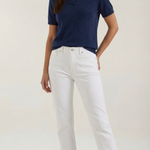 Rita short-sleeved knit T-shirt