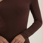 Roberta Langarm-Bodycon-Maxidress