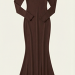 Roberta Langarm-Bodycon-Maxidress