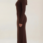 Roberta Langarm-Bodycon-Maxidress