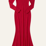 Roberta Langarm-Bodycon-Maxidress
