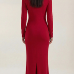 Roberta Langarm-Bodycon-Maxidress