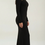 Roberta Langarm-Bodycon-Maxidress