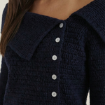 Sarah asymmetrical knit top