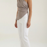 Selene One-Shoulder Sleeveless Top