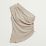 Selene One-Shoulder Sleeveless Top