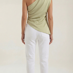 Selene One-Shoulder Sleeveless Top