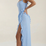 Susan Maxi Dress with Ruffle Details
