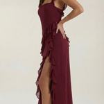Susan Maxi Dress with Ruffle Details