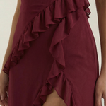 Susan Maxi Dress with Ruffle Details