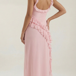 Susan Maxi Dress with Ruffle Details