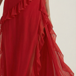 Susan Maxi Dress with Ruffle Details