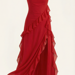 Susan Maxi Dress with Ruffle Details