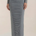Susanna Maxi Dress with Gathered Details