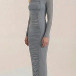 Susanna Maxi Dress with Gathered Details