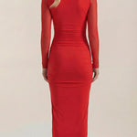 Susanna Maxi Dress with Gathered Details