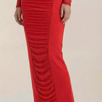Susanna Maxi Dress with Gathered Details