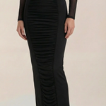 Susanna Maxi Dress with Gathered Details