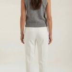 Sylvia button-up knit top