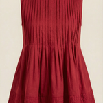 Tess peplum dress with pleats - Premium style