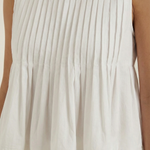 Tess peplum dress with pleats - Premium style