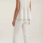 Tess peplum dress with pleats - Premium style