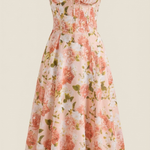 Julia Summer Midi Dress - High quality