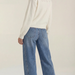 Vicki High Waist Barrel Leg Jeans