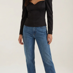 Xenia Blouse with Puff Sleeves