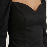 Xenia Blouse with Puff Sleeves