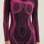 Xiomara Long Fitted Dress
