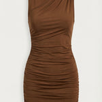 Carmela Mini Dress with Gathered Details