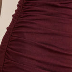 Carmela Mini Dress with Gathered Details