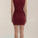 Carmela Mini Dress with Gathered Details