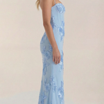 Chantal Floral Maxi Dress with Corset
