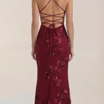 Chantal Floral Maxi Dress with Corset