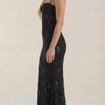 Chantal Floral Maxi Dress with Corset